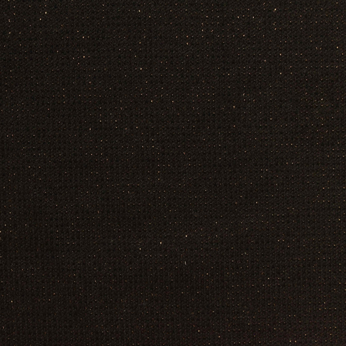Black Marl Interlock Knit, Poly-Viscose, 209 gsm