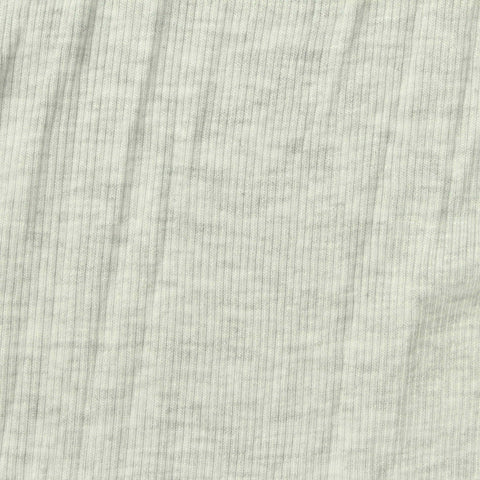 Viscose Stretch Rib Knit Fabric, 274 gsm, 123 cm — Grey