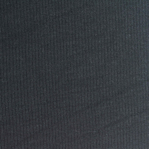 Viscose Stretch Rib Knit Fabric, 240 gsm, 135 cm — Grey