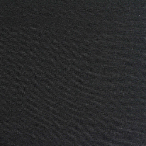 Interlock Knit Fabric, 210 gsm, 153 cm — Black