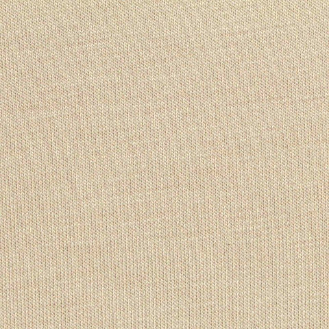 Washed Viscose Polyester Stretch Scuba Knit Fabric, 320 gsm, 163 cm — Beige