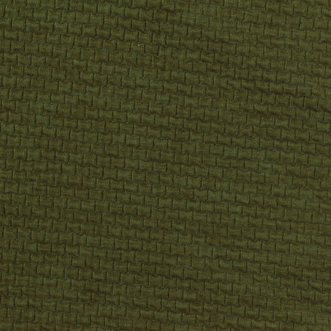 Plaid 100% Polyester Interlock Knit Fabric, 230 gsm, 158 cm — Green