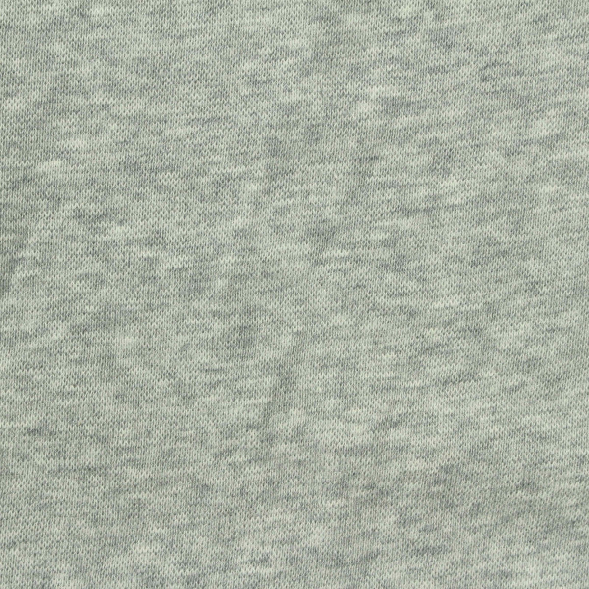 Light Grey Marl Rib Knit, Cotton