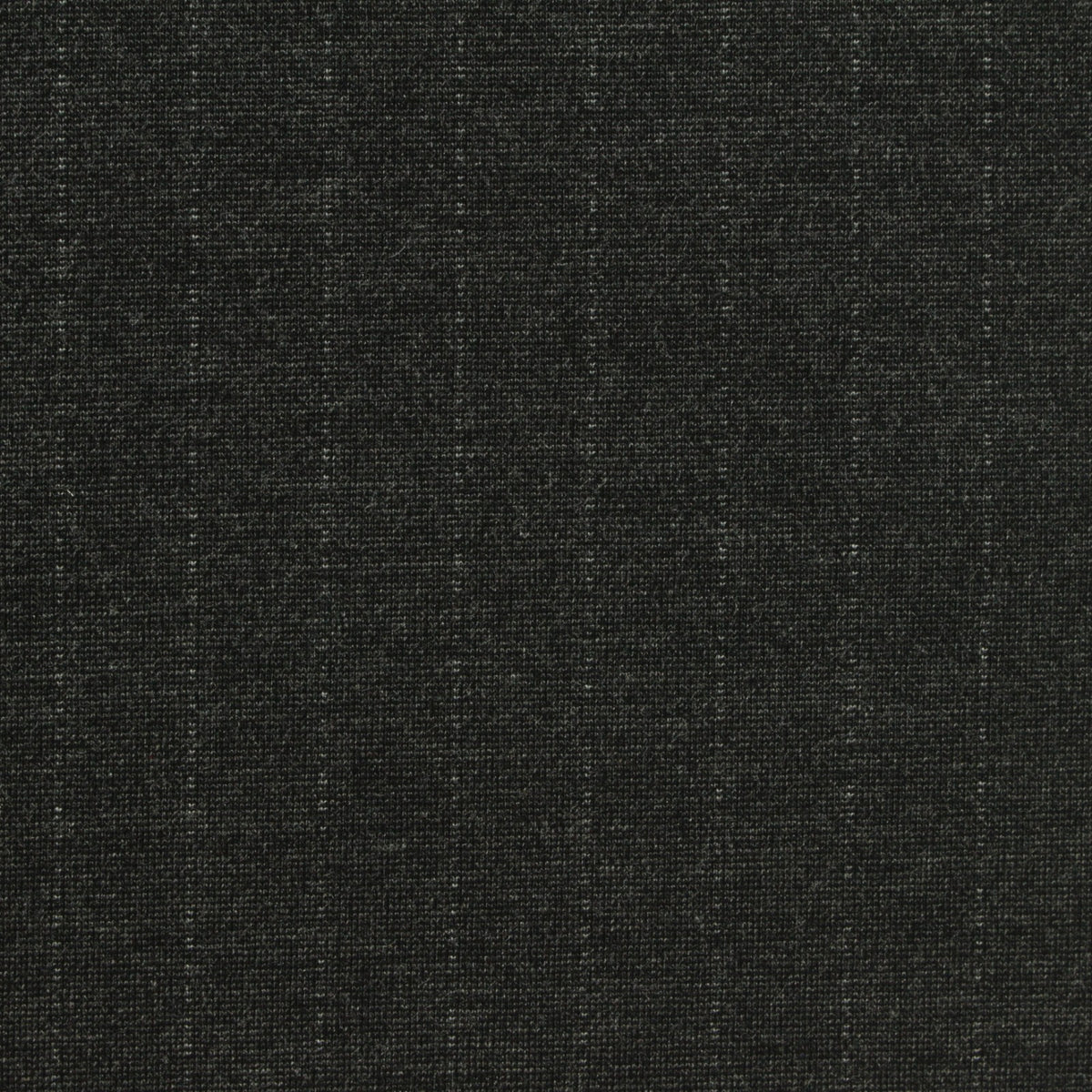 Light Grey Vertical-Stripe Ponte Knit, Viscose-Poly
