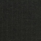 Light Grey Vertical-Stripe Ponte Knit, Viscose-Poly
