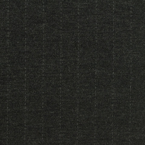 Light Grey Vertical-Stripe Ponte Knit, Viscose-Poly