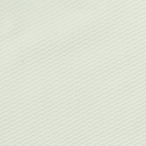 Jacquard Polyester Stretch Knit Fabric, 300 gsm, 162 cm — White