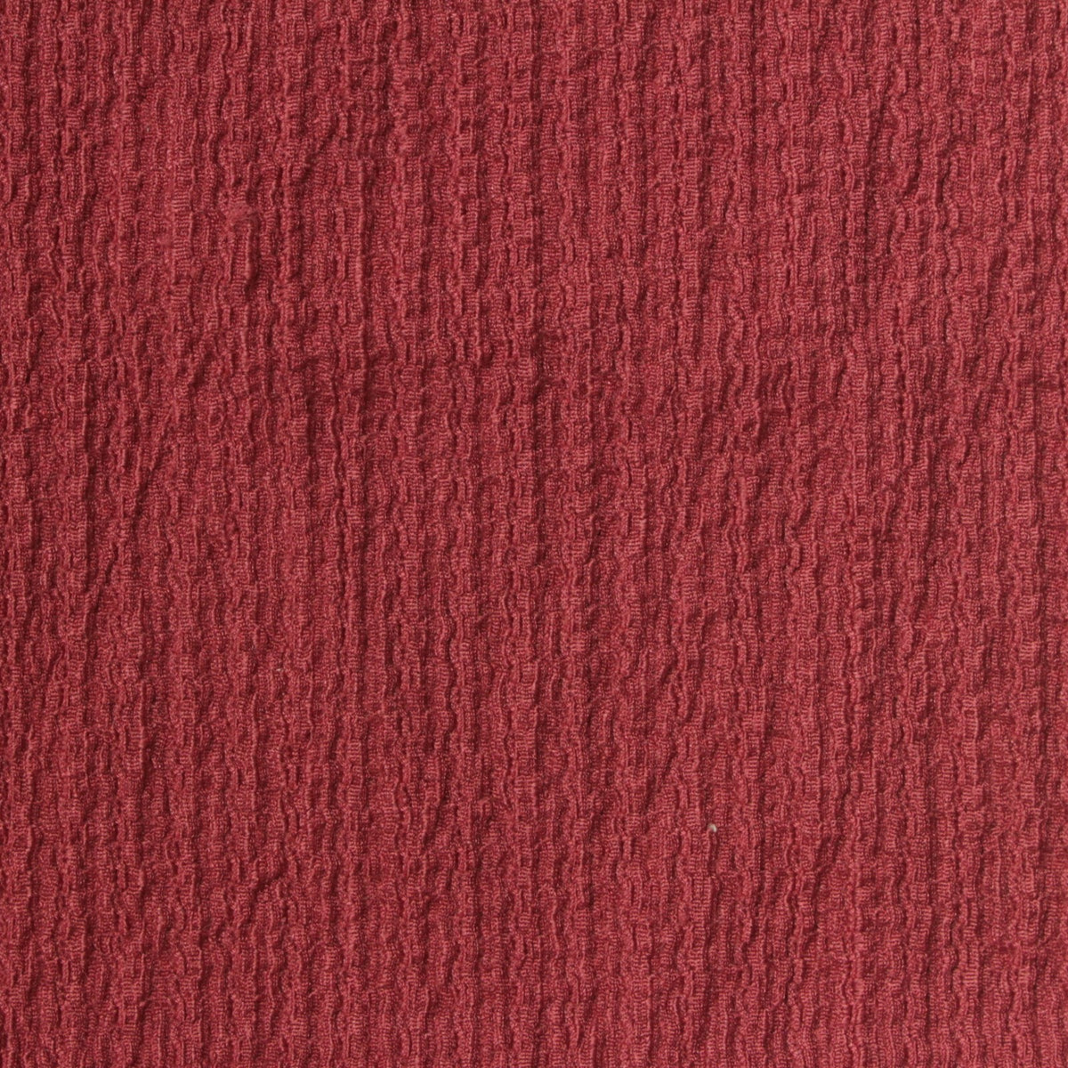 Polyester Stretch Crepe Fabric, 203 gsm, 157 cm — Red