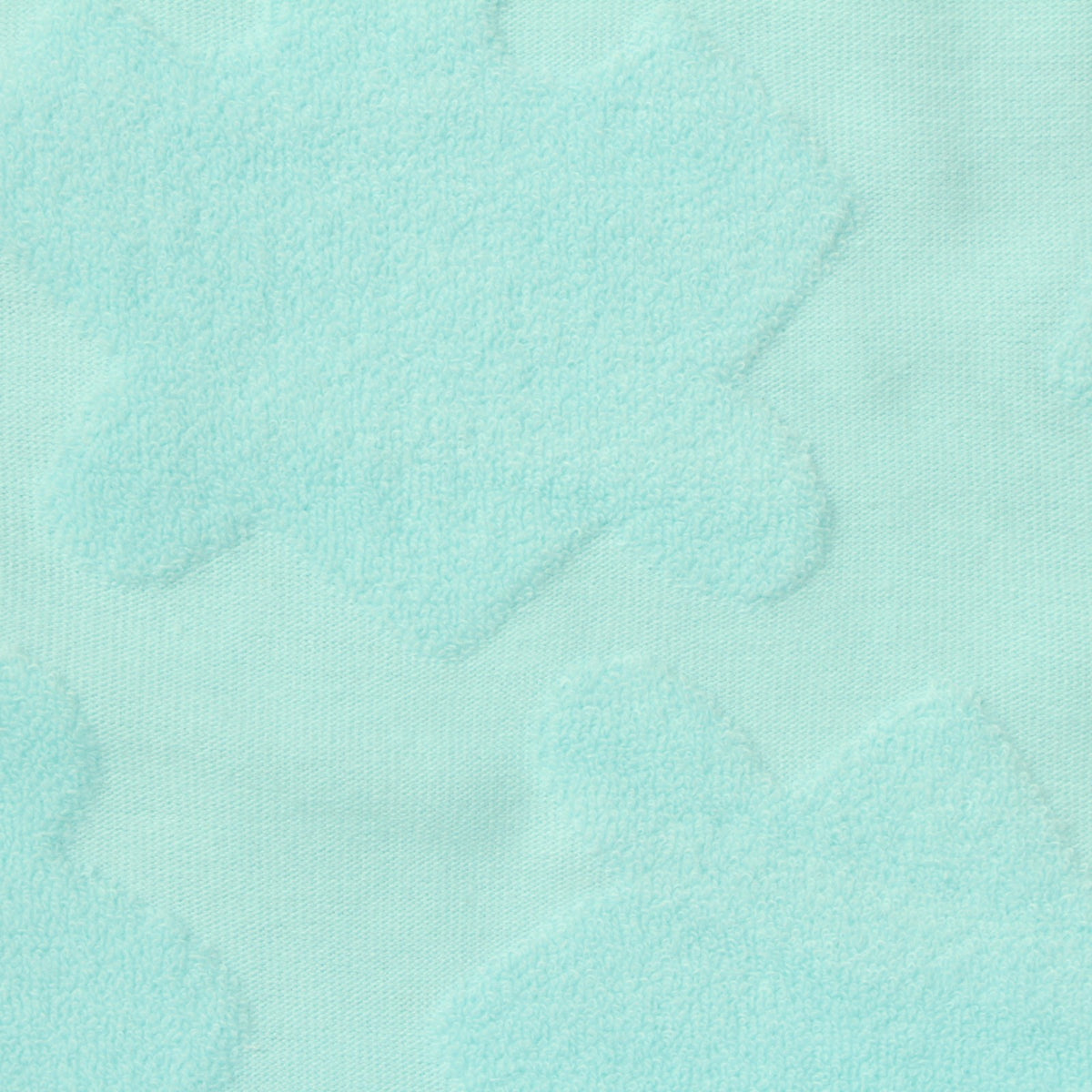Light Blue Abstract-Cloud Jersey Knit, Poly-Cotton