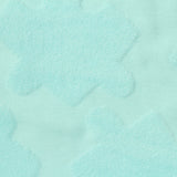 Light Blue Abstract-Cloud Jersey Knit, Poly-Cotton