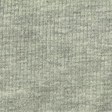 Grey Marl Rib Knit, Cotton-Poly — texture