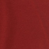 Cotton Polyester Stretch Rib Knit Fabric, 210 gsm, 160 cm — Red