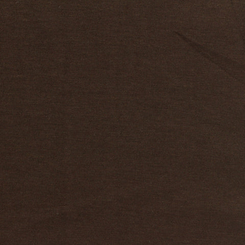 Cotton Modal Stretch Jersey Knit Fabric, 200 gsm, 165 cm — Brown