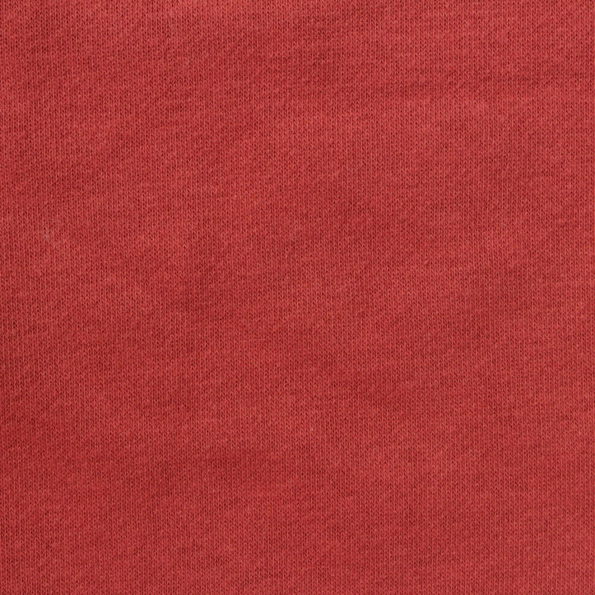 Brushed Cotton Polyester French Terry Fabric, 265 gsm, 180 cm — Red, ref EF-266716
