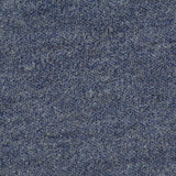 Blue Heathered-Marl Velvet, Poly-Viscose — texture