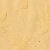 Yellow Leaf French Terry, Poly-Cotton