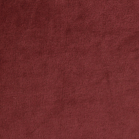 Cotton Polyester Velvet Fabric, 200 gsm, 170 cm — Red