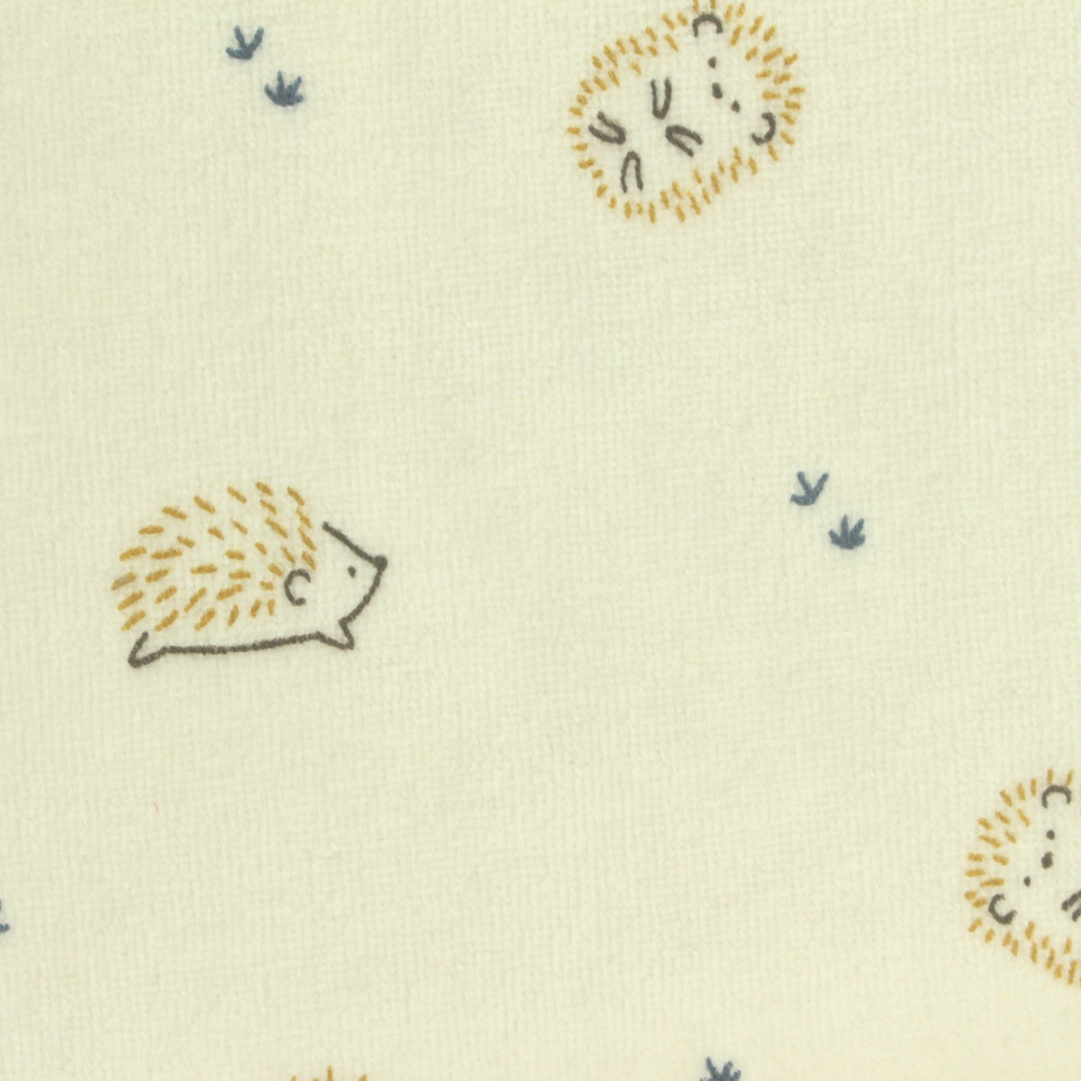 Brown Leaf Velvet, Cotton-Poly