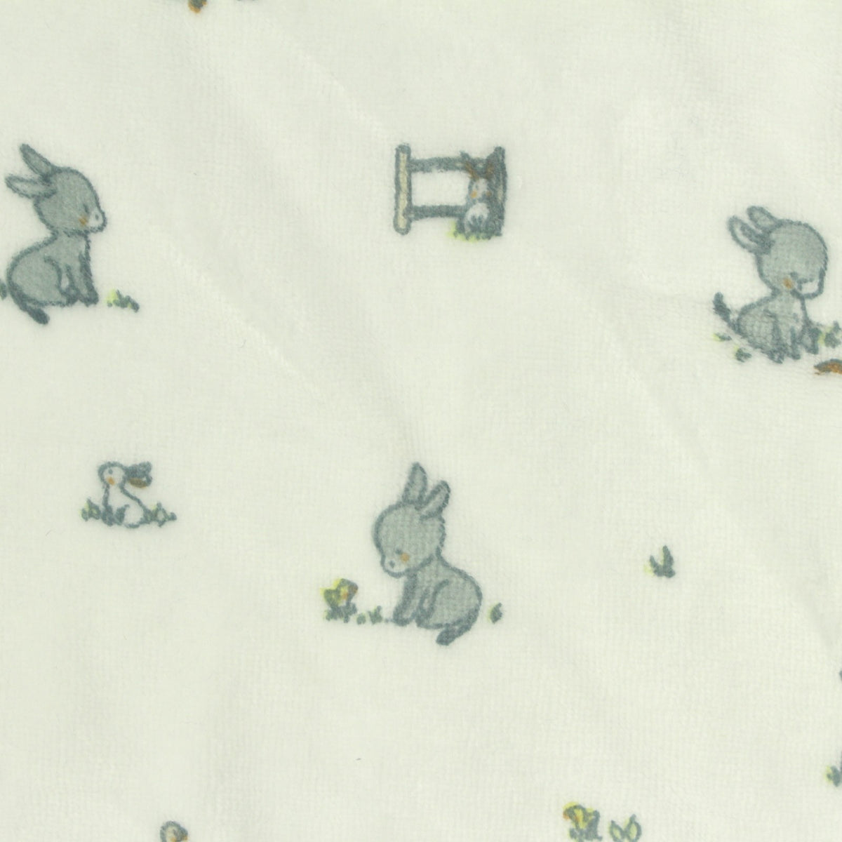 Animal Print Cotton Polyester Velvet Fabric, 290 gsm, 170 cm — Beige