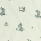 Animal Print Cotton Polyester Velvet Fabric, 290 gsm, 170 cm — Beige