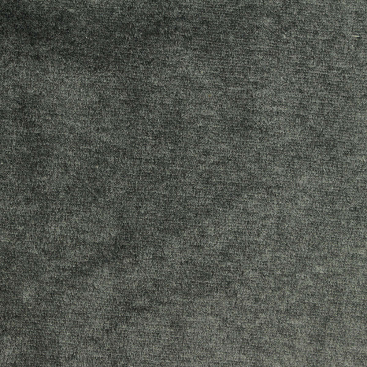 Heather Polyester Cotton Velvet Fabric, 260 gsm, 170 cm — Grey