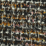 Black Flecks Bouclé, Poly-Cotton