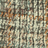 Cream Textured-Plaid Bouclé, Poly-Cotton