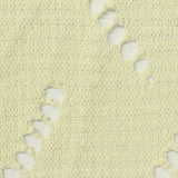 Yellow Openwork Chunky Knit, Poly-Cotton