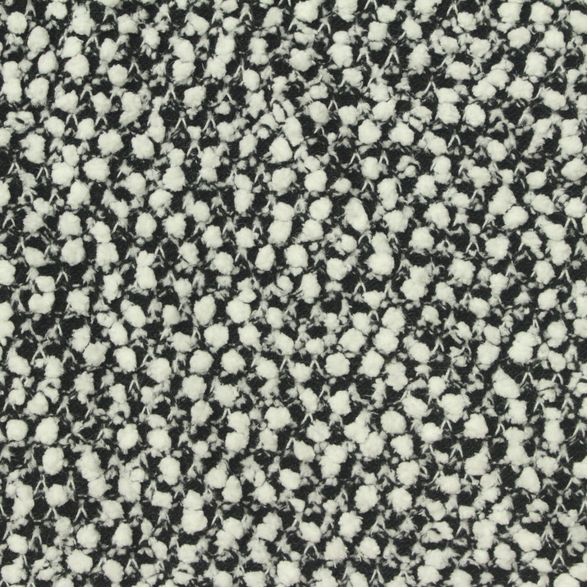 Black Marl Chunky Knit, Polyester, 400 gsm