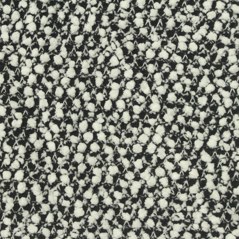 Black Marl Chunky Knit, Polyester, 400 gsm