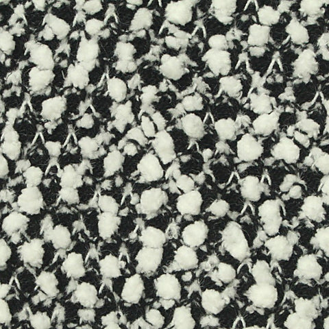 Black Marl Chunky Knit, Polyester, 400 gsm