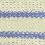 Cream Horizontal-Stripe Chunky Knit, Poly-Cotton