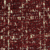 Red Textured-Check Bouclé, Poly-Cotton