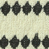 Black Diamond Chunky Knit, Poly-Cotton — texture
