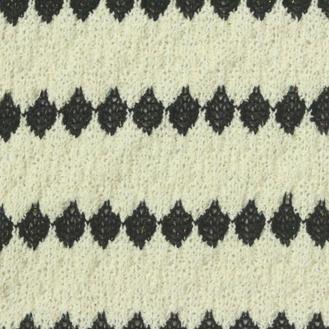 Black Diamond Chunky Knit, Poly-Cotton, 300 gsm