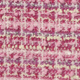 Pink Textured Bouclé, Polyester