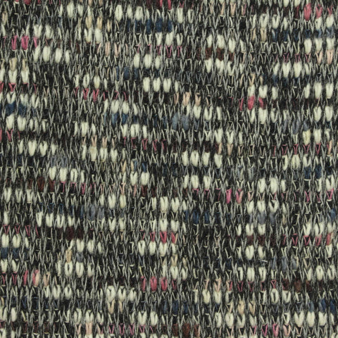 Black Marl Chunky Knit, Viscose-Acrylic