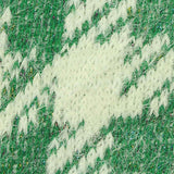 Green Houndstooth Chunky Knit, Nylon-Poly — texture