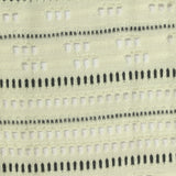 Cream Horizontal-Line Chunky Knit, Polyester