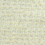 Cream Horizontal-Stripe Bouclé, Polyester
