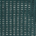 Dark Green Openwork Chunky Knit, Cotton-Poly