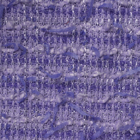 Jacquard 100% Polyester Bouclé Fabric, 485 gsm, 170 cm — Purple