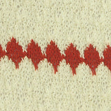 Red Diamond Chunky Knit, Poly-Cotton — texture