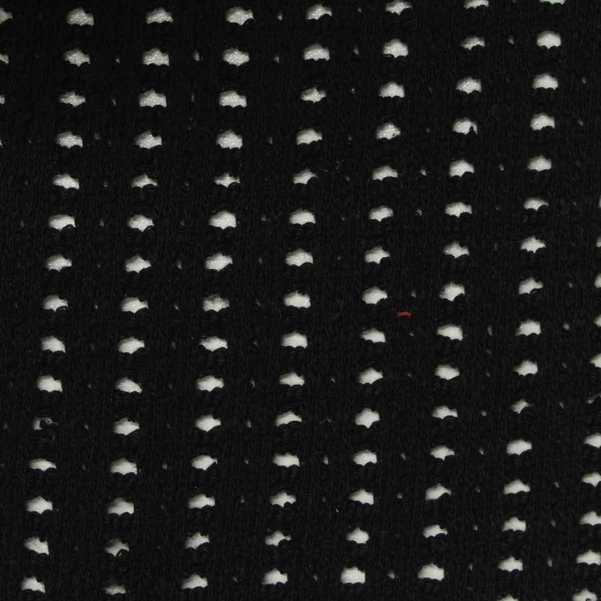 Black Geometric Chunky Knit, Cotton