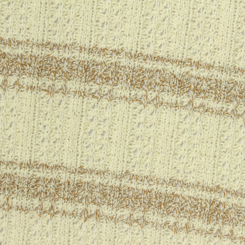 Cream Marl Rib Knit
