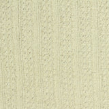 Beige Openwork Rib Knit, Poly-Cotton