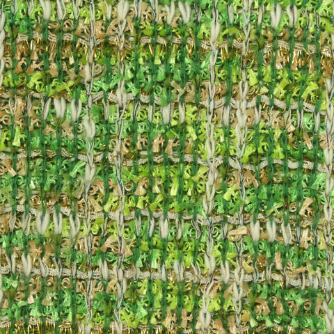 Jacquard Bouclé Fabric, 445 gsm, 170 cm — Green