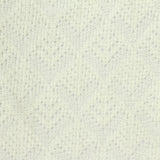 Cream Eyelet Chunky Knit, Viscose-Poly