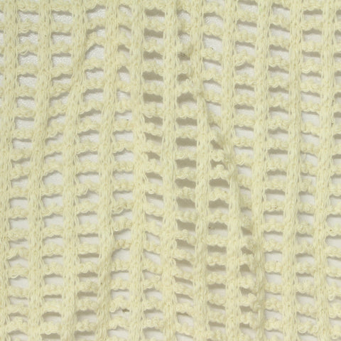 Jacquard Cotton Stretch Chunky Knit Fabric, 200 gsm, 166 cm — Yellow