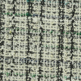 Black Flecks Chunky Knit, Polyester — texture